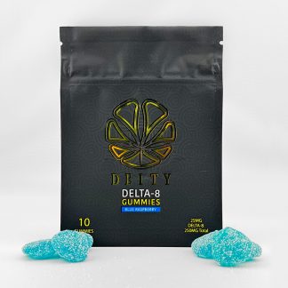 Delta8-THC-Gummies-25mg-blue-raspberry
